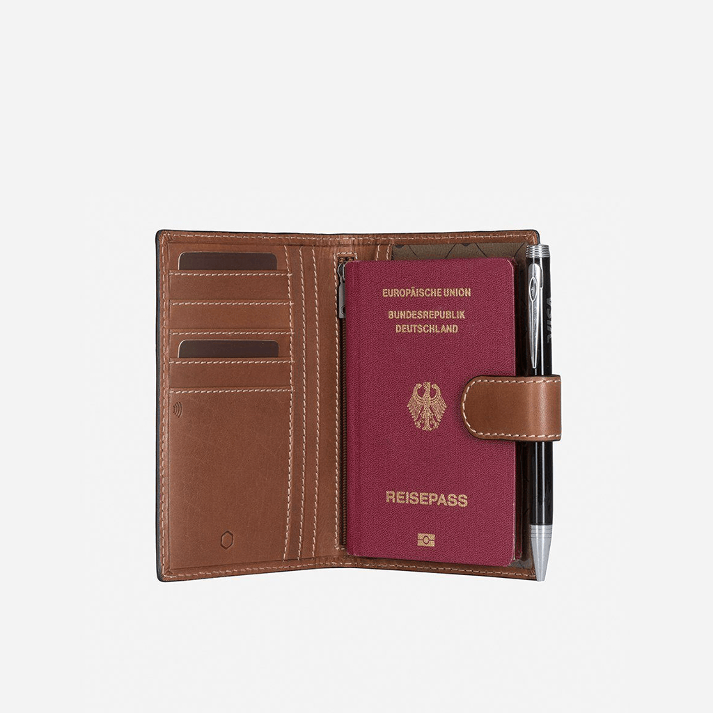 Leather Passport Wallet