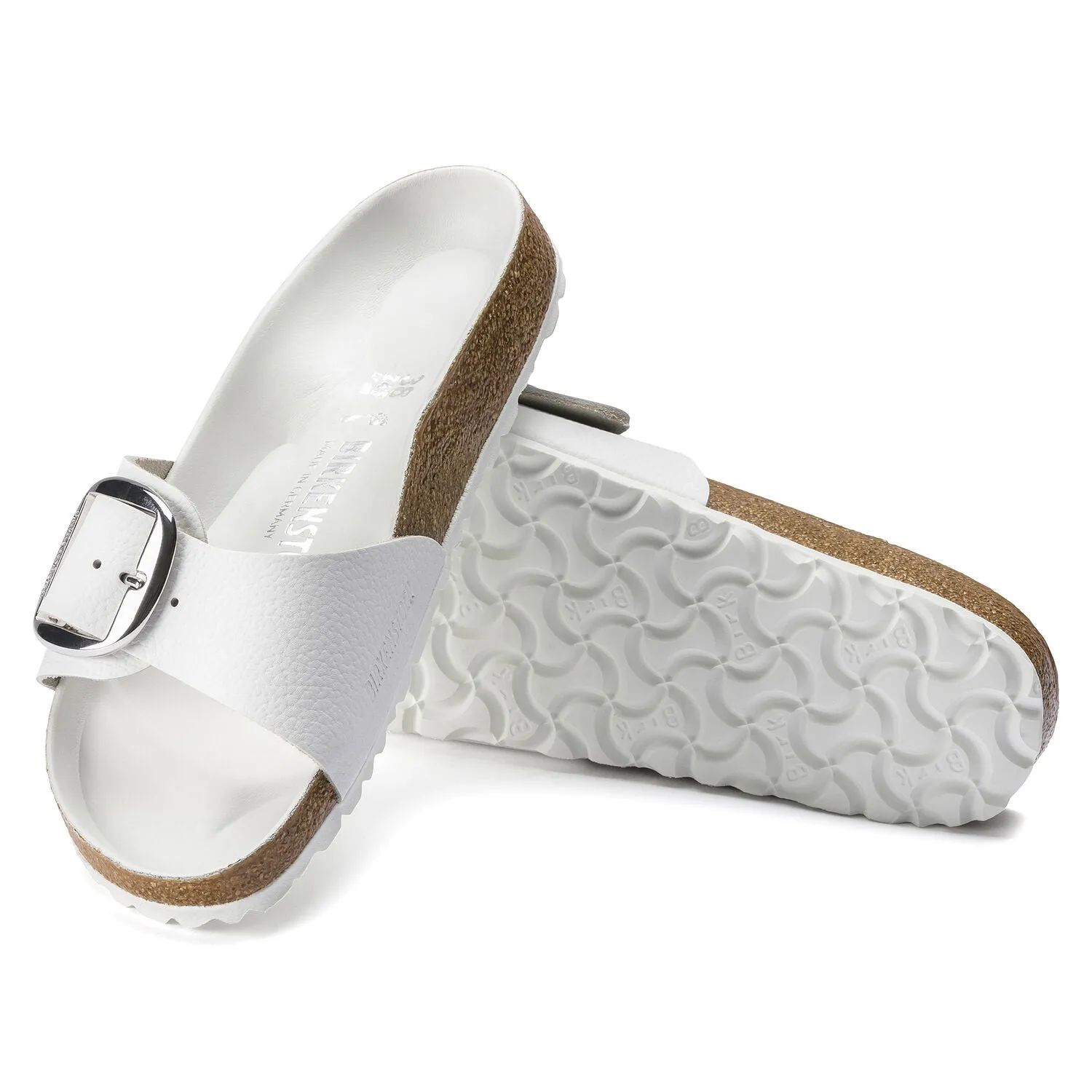 Madrid Big Buckle : White