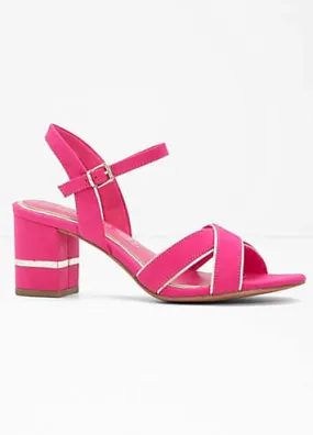 Marco Tozzi Block Heeled Open Toe Sandals | Grattan