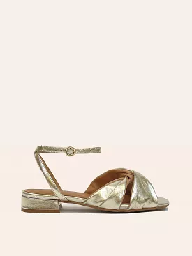 Mataro Gold Sandal