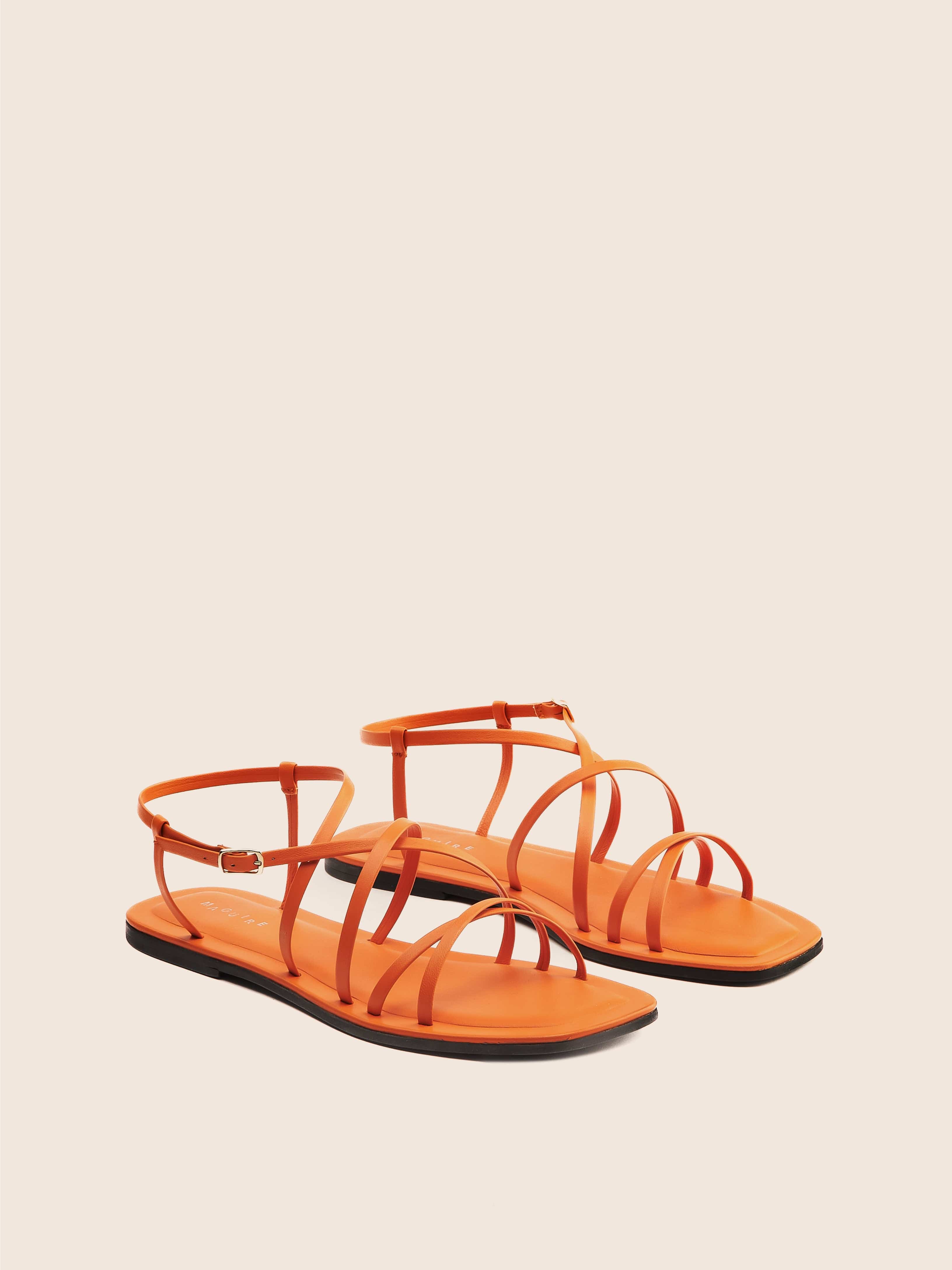 Minori Orange Sandal