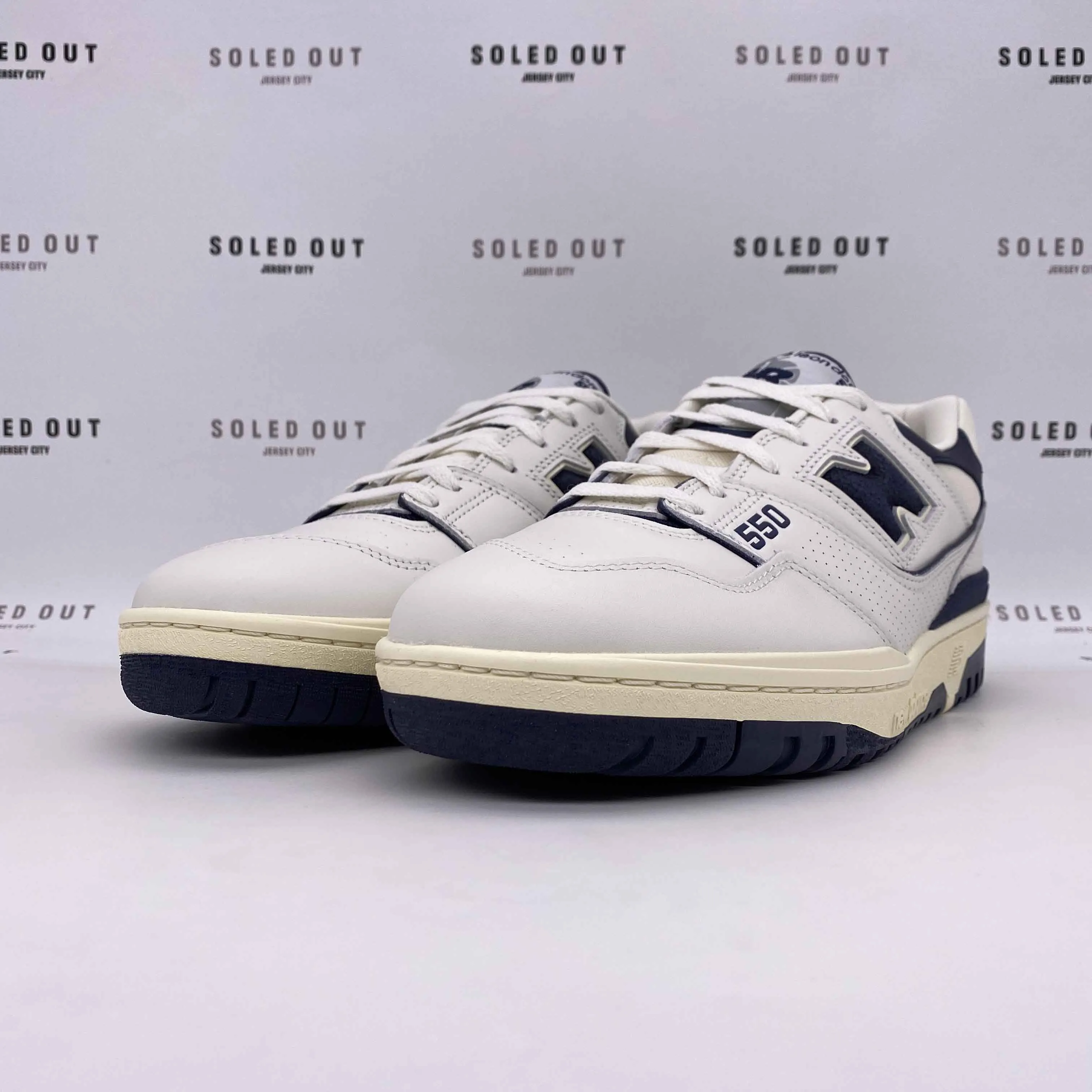 New Balance 550 White Navy 2020 New Size 7