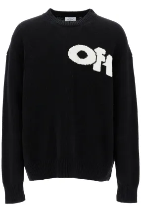 Off White oversized Sweater   Black