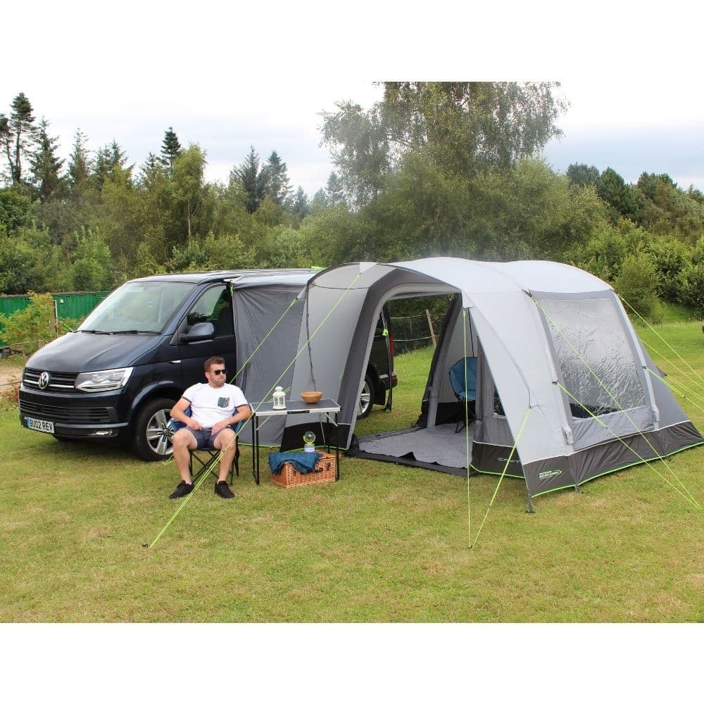 Outdoor Revolution Cayman Curl Air (Low/Mid) Inflatable Drive-Away Awning + Free Footprint (2024)