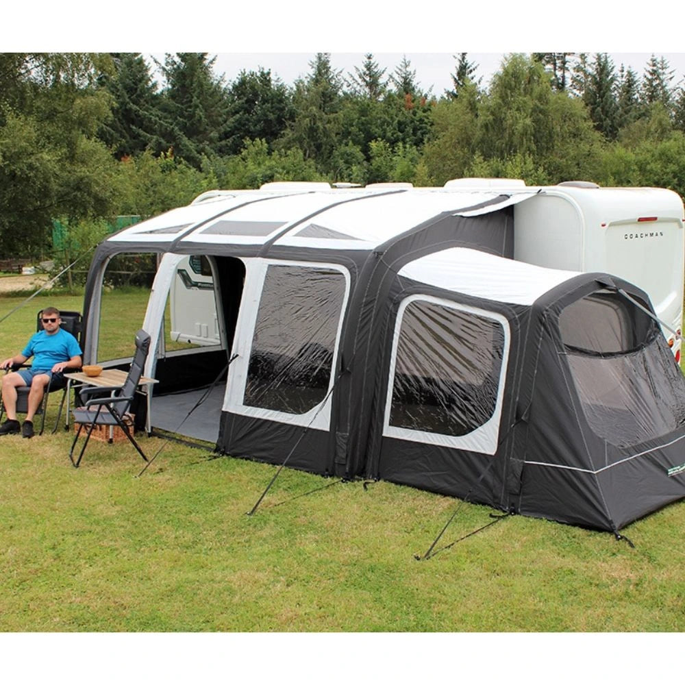 Outdoor Revolution Eclipse Pro 420 Inflatable Awning ORCA2010 + Free Carpet (2024)