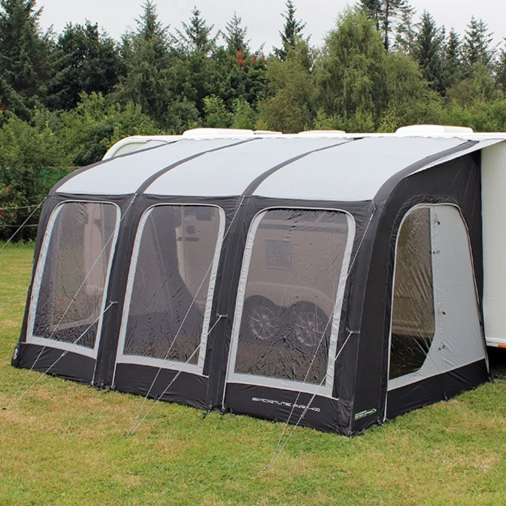 Outdoor Revolution Sportlite Air 400 Inflatable Caravan Awning ORCA1010 + Free Carpet (2024)