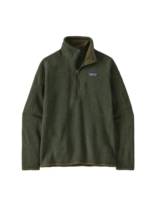 Patagonia Women's Better Sweater 1/4-Zip Fleece :  Torrey Pine Green