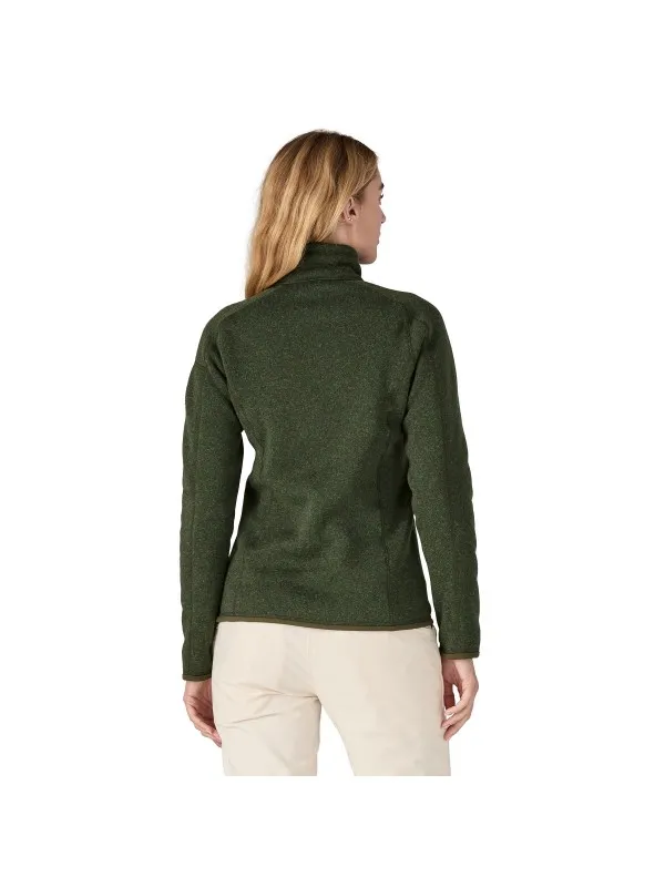 Patagonia Women's Better Sweater 1/4-Zip Fleece :  Torrey Pine Green