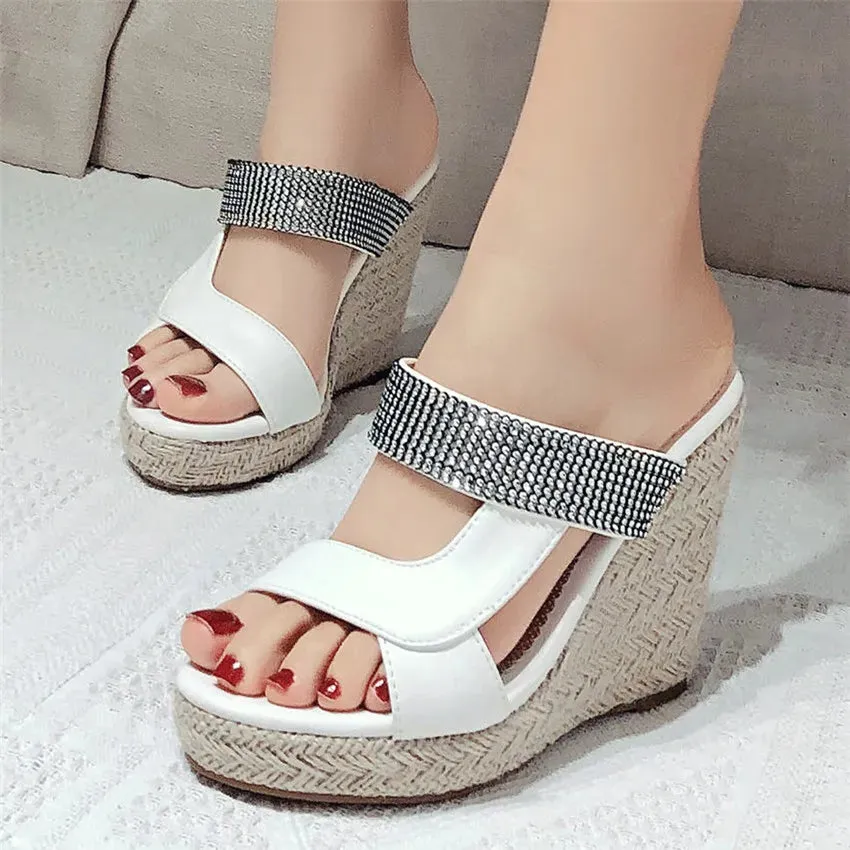 Platform Sandals High Heels Women Shoes Wedges Gladiator Sandals Woman Sandals Plus Size 34 - 40 41 42 43 44 45 46 47 48 49 50