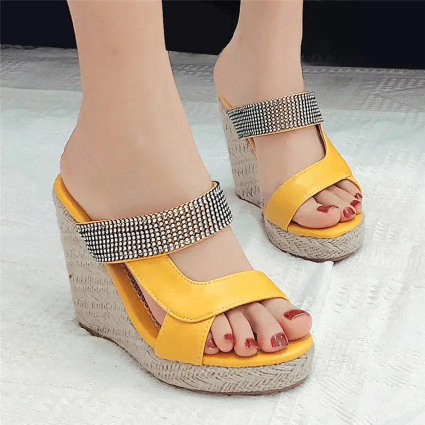 Platform Sandals High Heels Women Shoes Wedges Gladiator Sandals Woman Sandals Plus Size 34 - 40 41 42 43 44 45 46 47 48 49 50