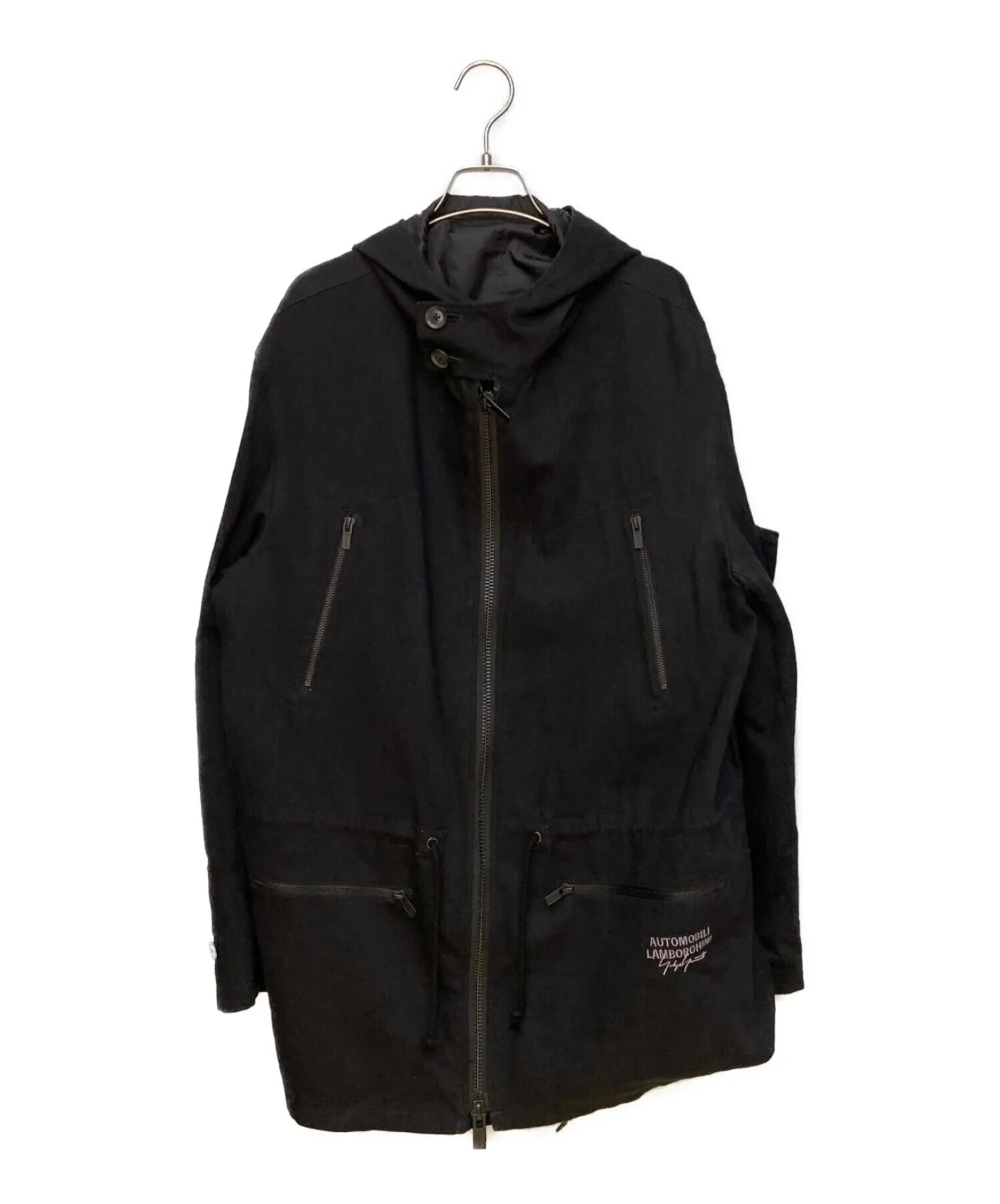 [Pre-owned] Yohji Yamamoto pour homme Yohji Yamamoto x Lamborghini Embroidery Coat HR-C50-898