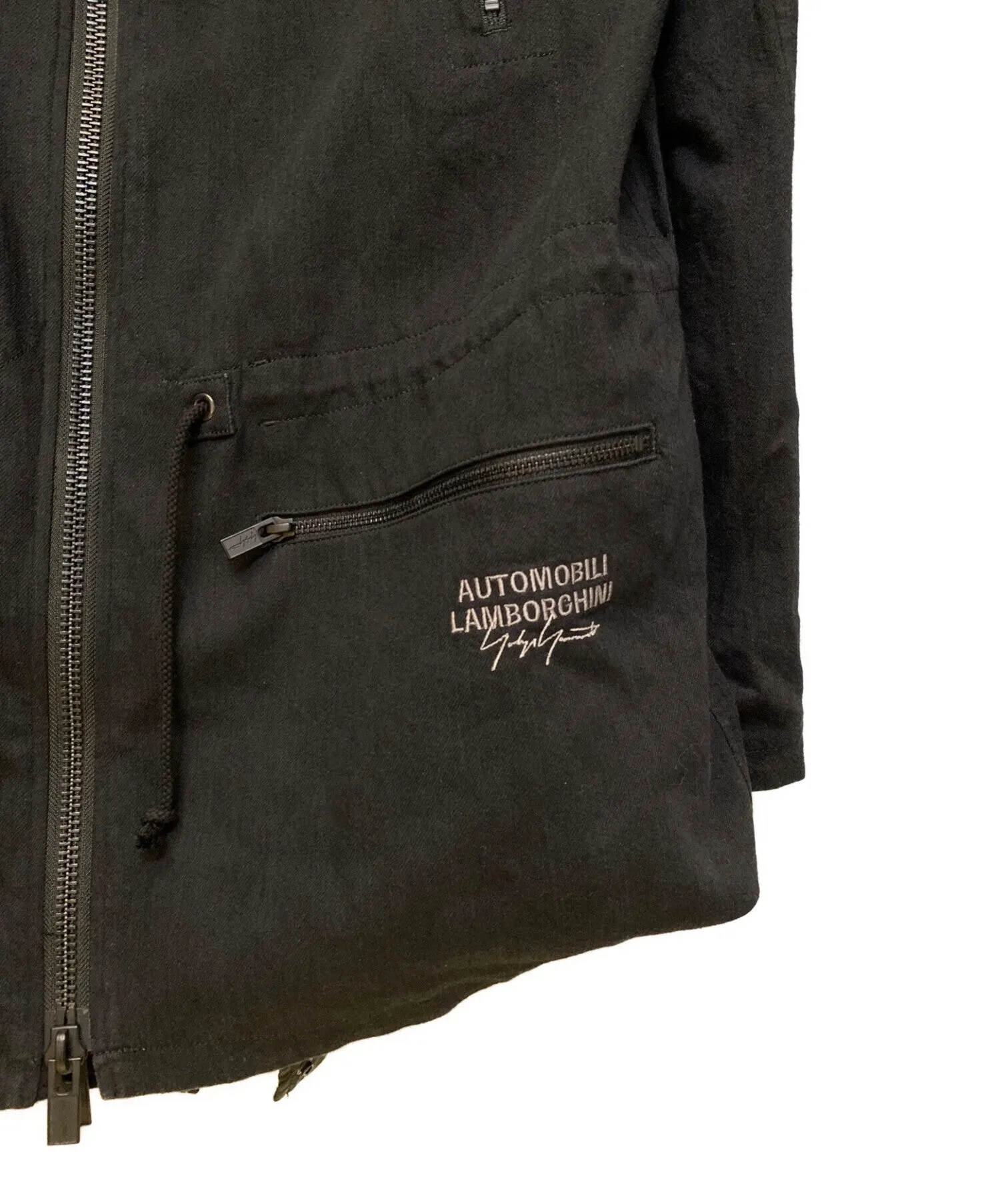 [Pre-owned] Yohji Yamamoto pour homme Yohji Yamamoto x Lamborghini Embroidery Coat HR-C50-898