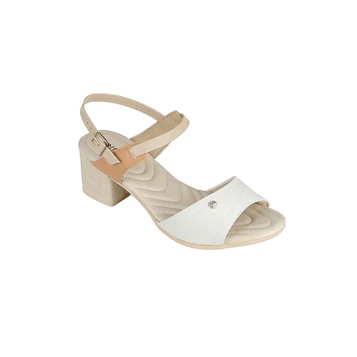 Sling Back Block Heeled Sandal BRM 011