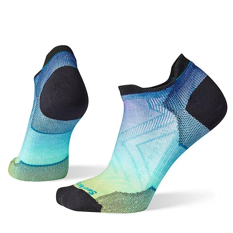 Smartwool Women's Run Zero Cushion Print Low Ankle Socks