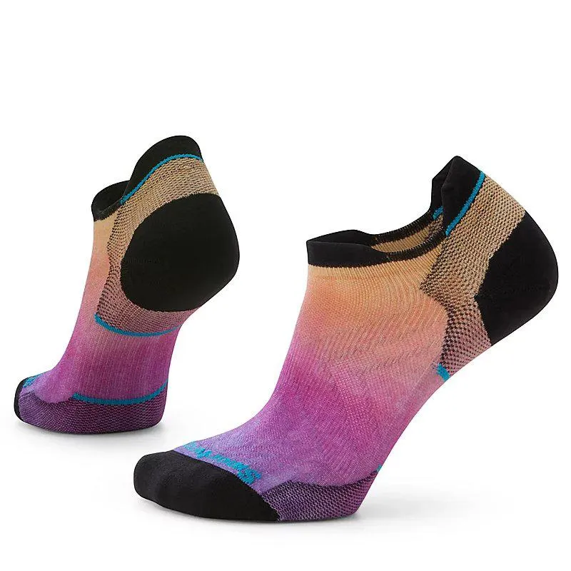 Smartwool Women's Run Zero Cushion Print Low Ankle Socks