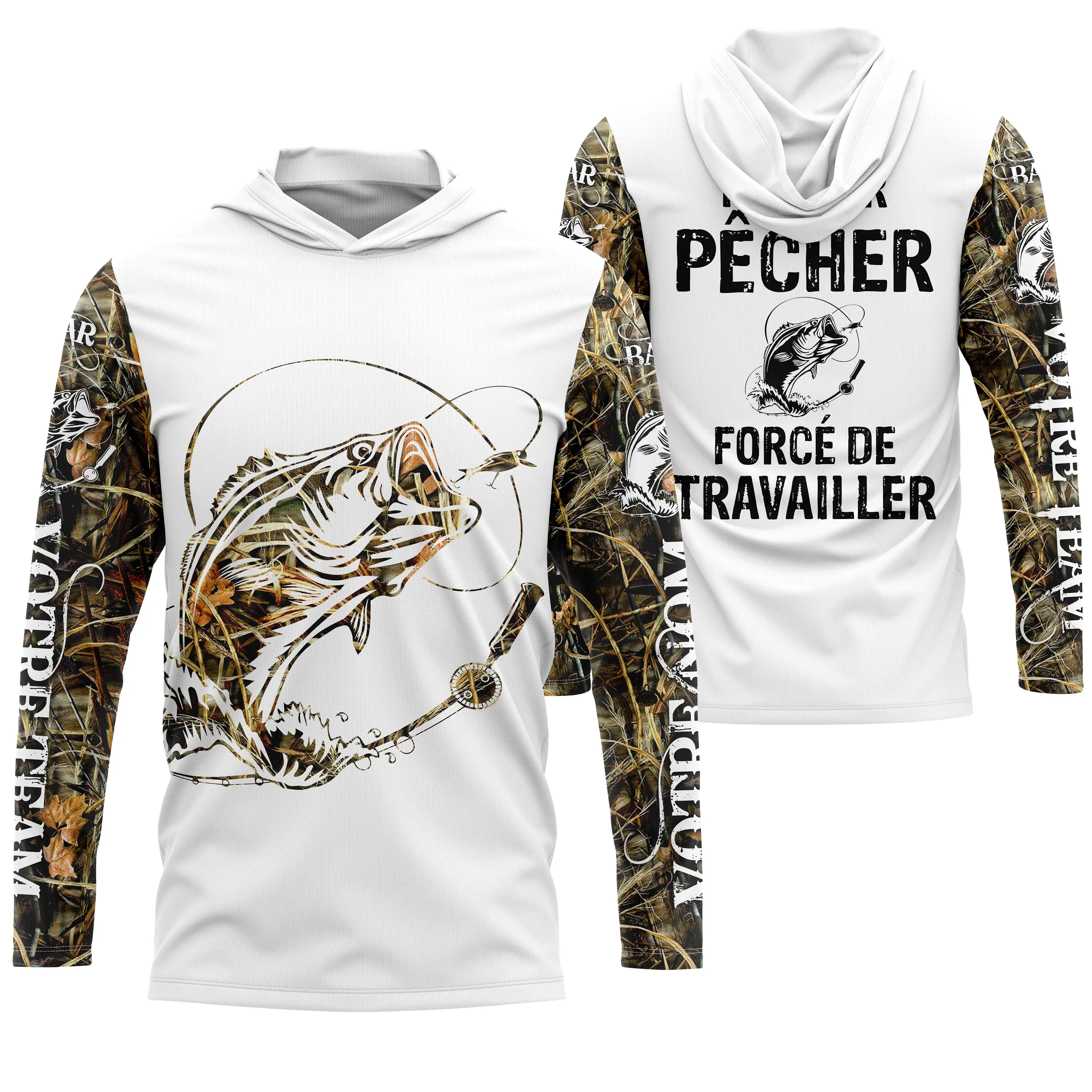 T-shirt Humour Pêche Du Bar - cologique et Durable - Style et Confort Pour Pêcheur - CT24072022