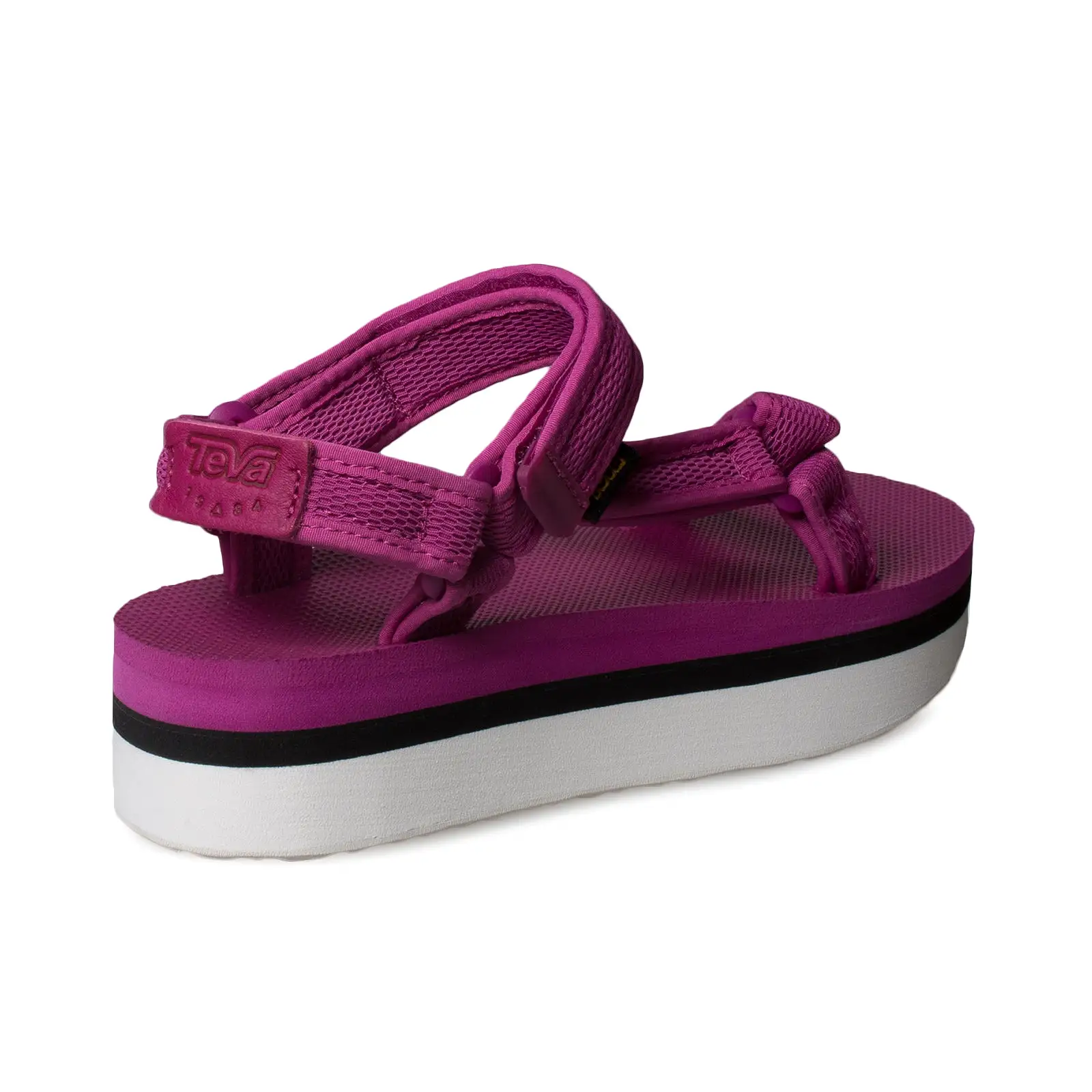 Teva Flatform Universal Mesh Print Festival Fuchsia Sandals - Women's