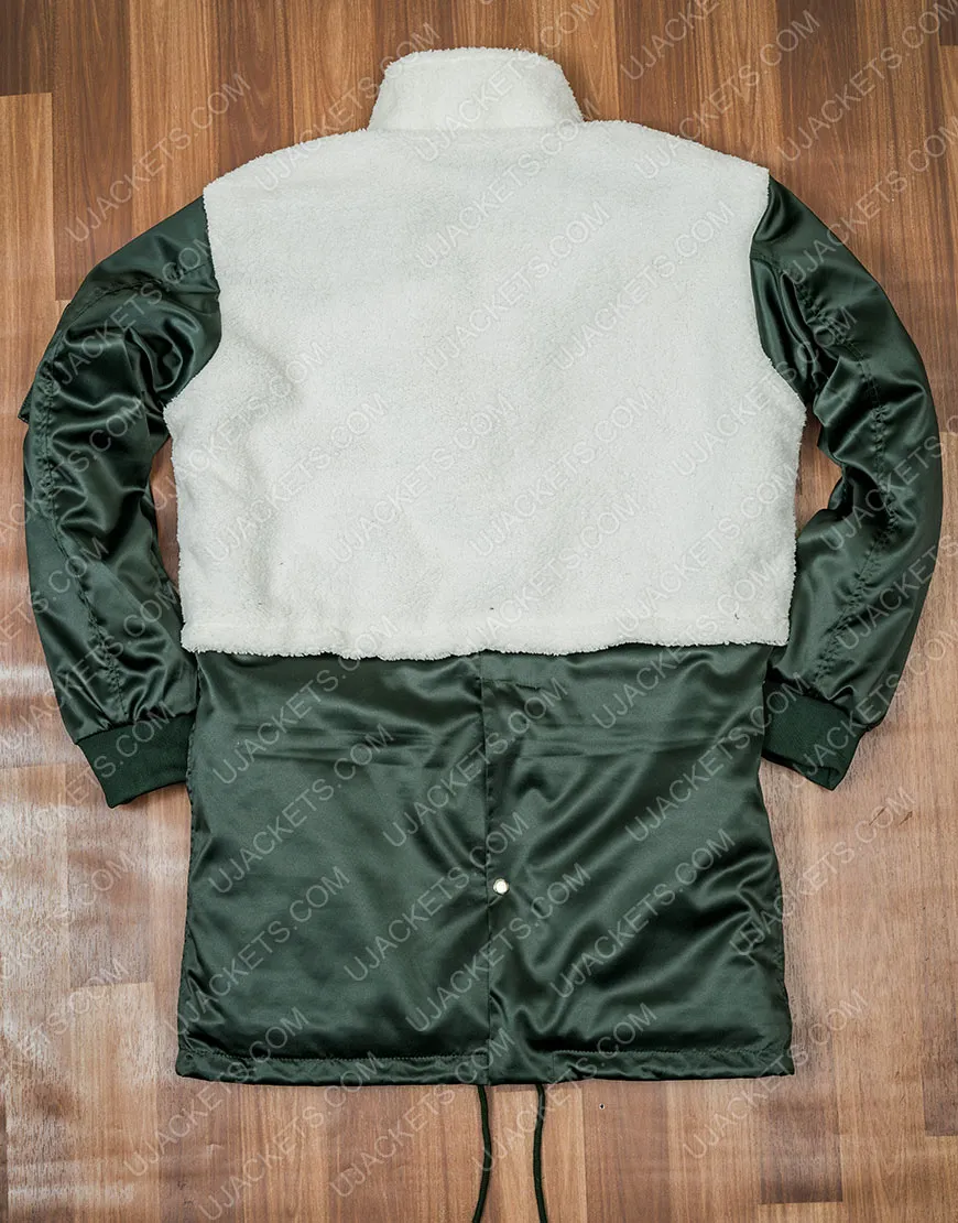 The Equalizer 2021 Queen Latifah Green & White Coat | Ujackets.com