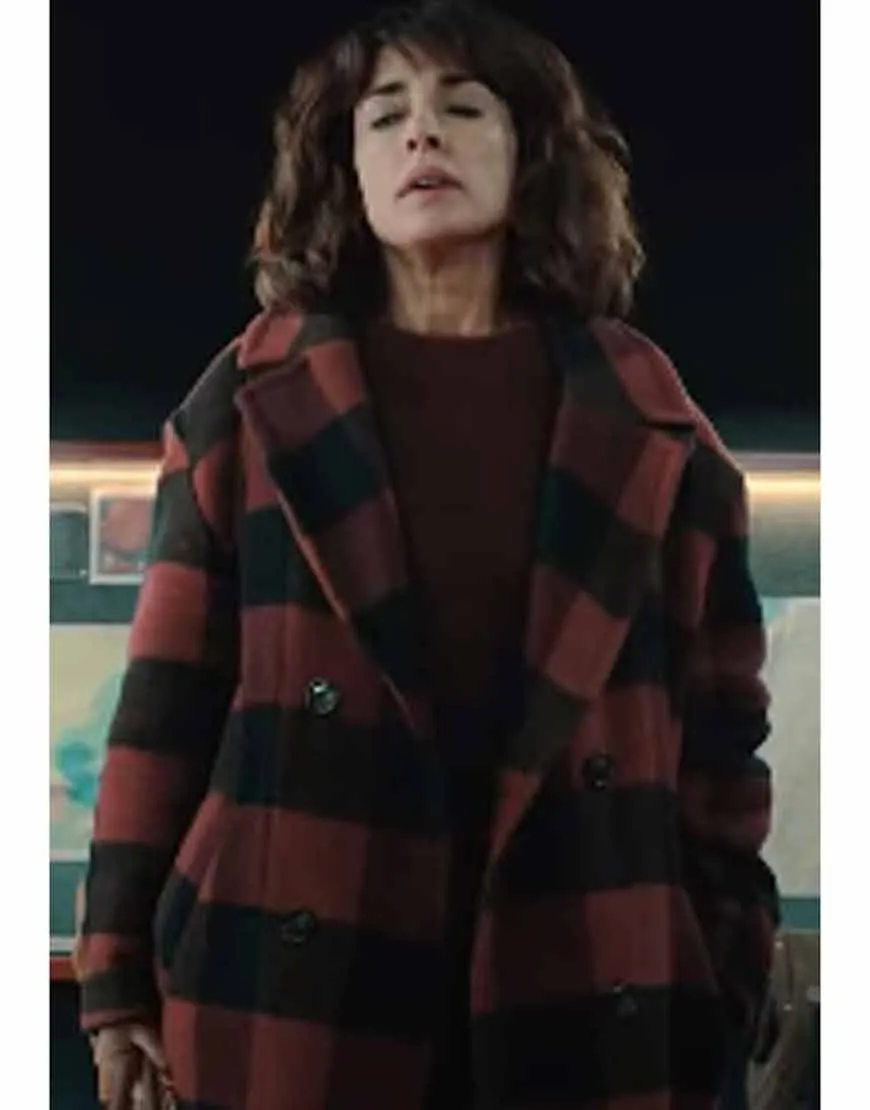 The Mess You Leave Behind Inma Cuesta Plaid Coat | Ujackets.com