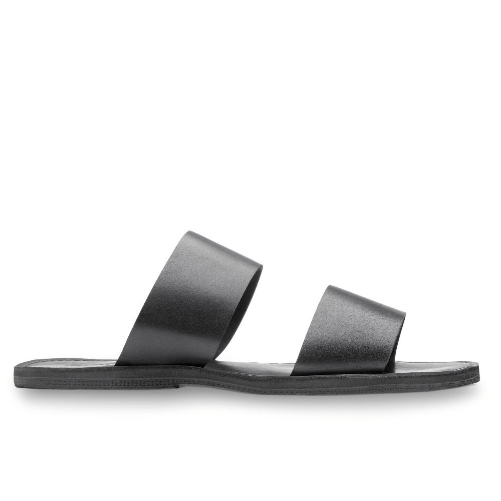 The Ophelia Leather Slide Sandal