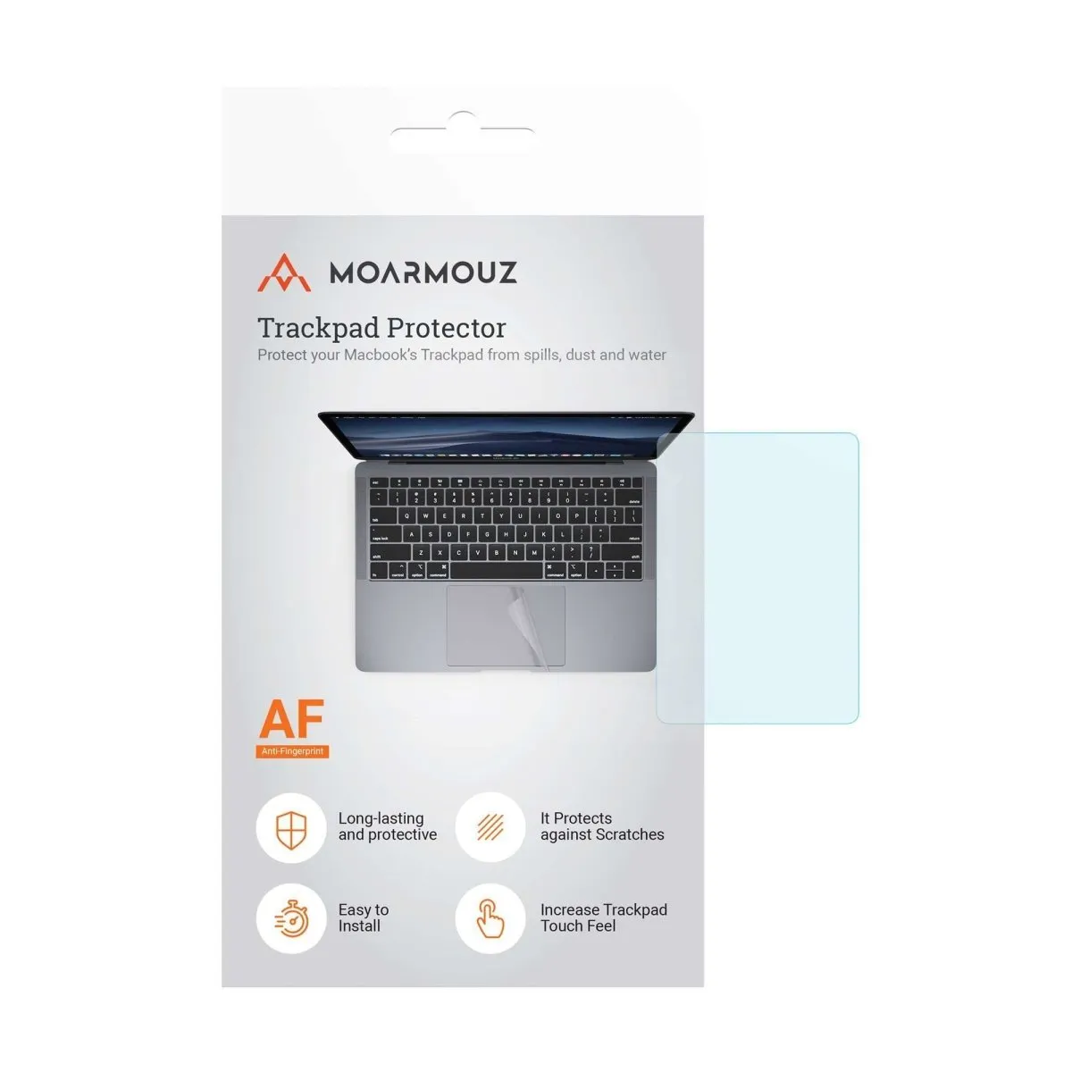 Trackpad Protector for MacBook Air 13.6, M3 (2024)/ M2 (2023-2022)