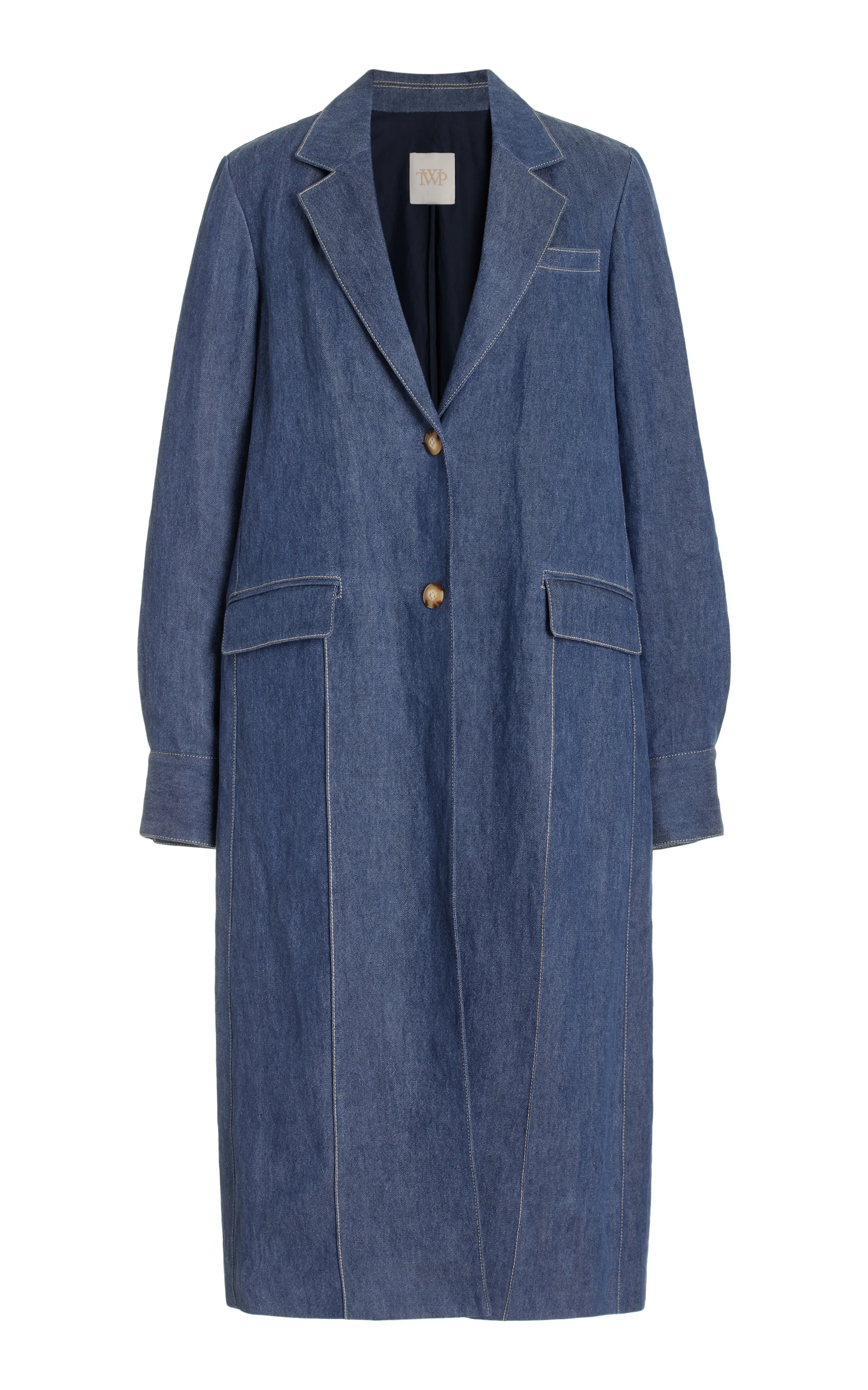 TWP Hemp-Denim Car Coat