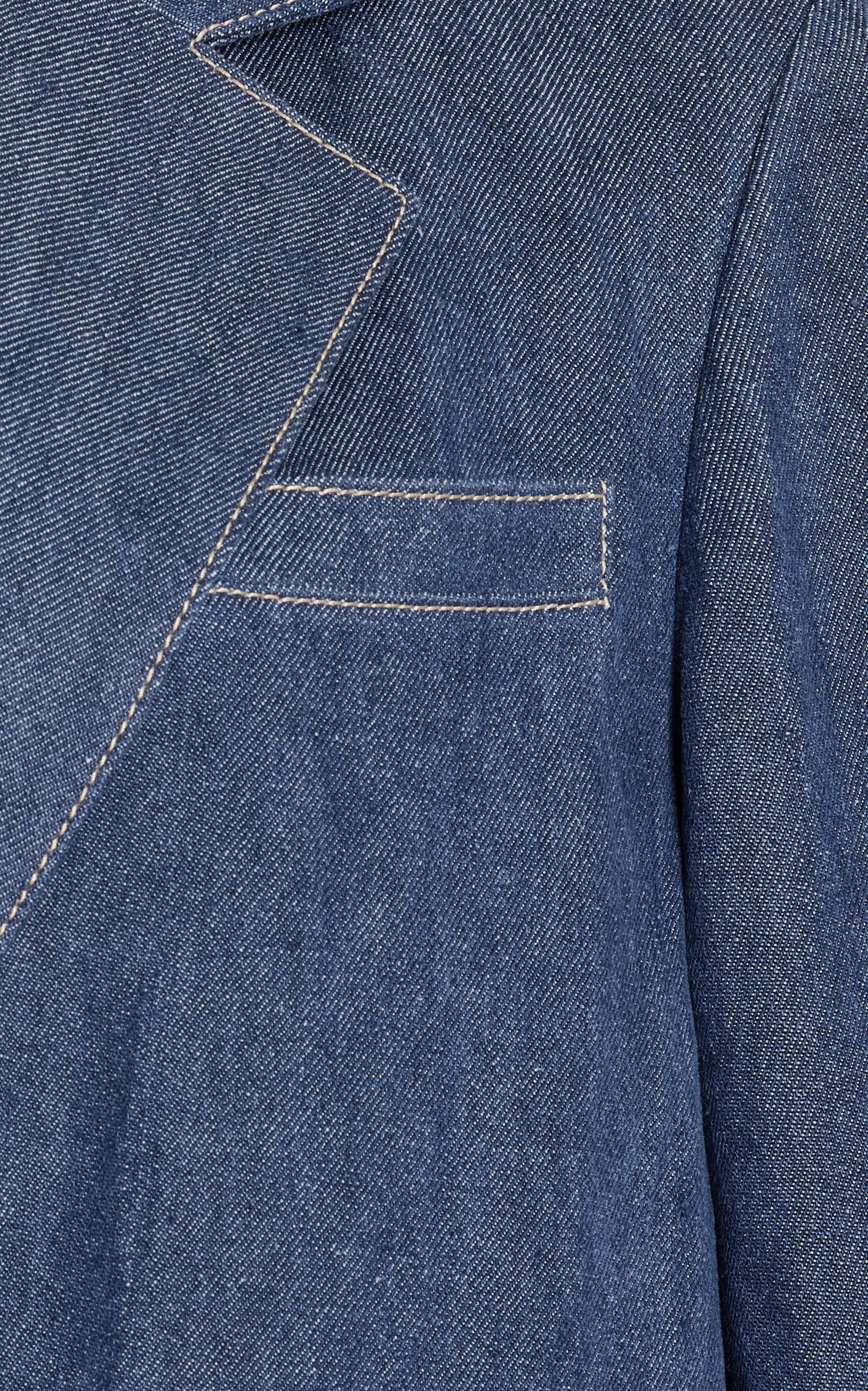 TWP Hemp-Denim Car Coat