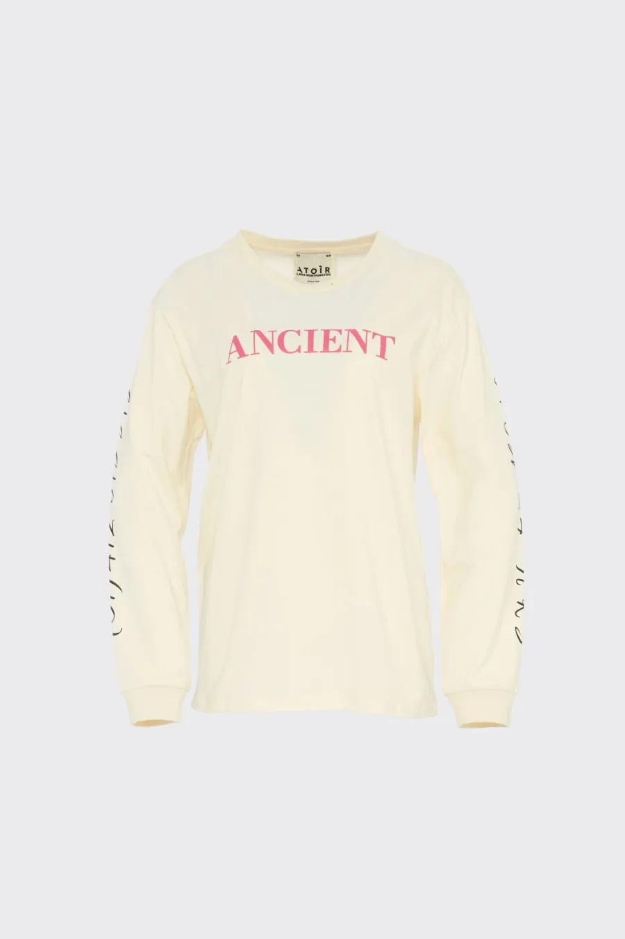 Women Atoir  | 001 Long Sleeve T-Shirt Vanilla