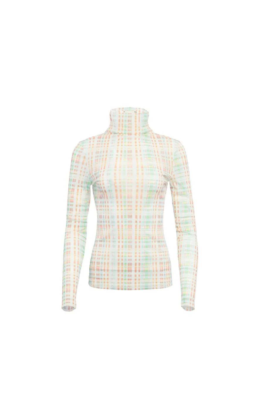 Women Atoir  | 004 Top Green Check