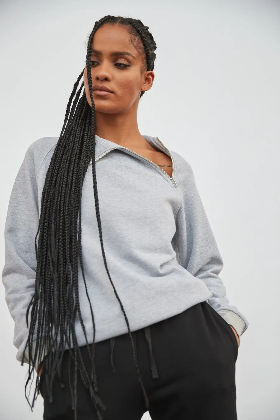 Women Atoir  | Division Jumper Grey Marle