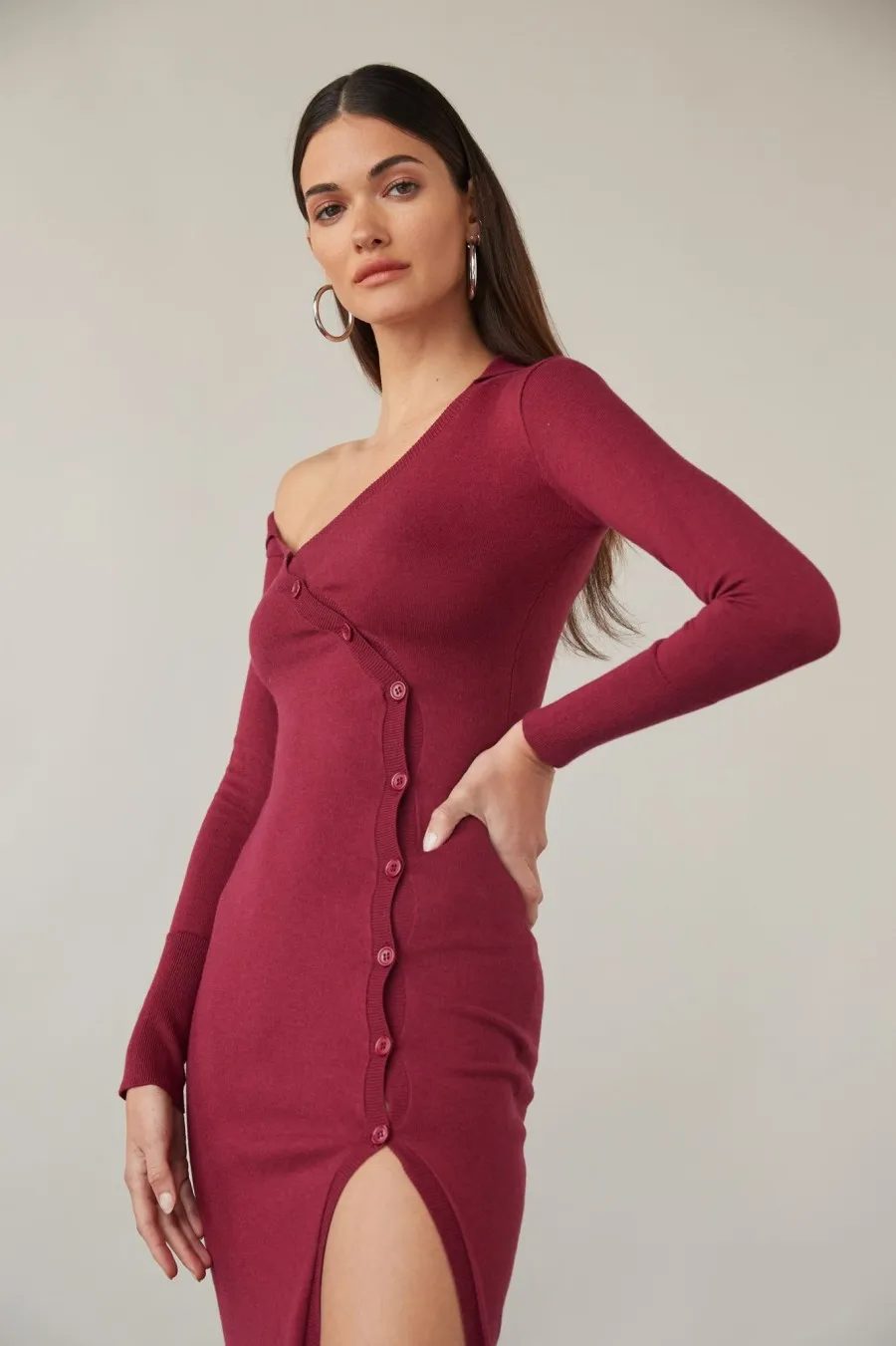 Women Atoir  | Percy Dress Crushed Berry