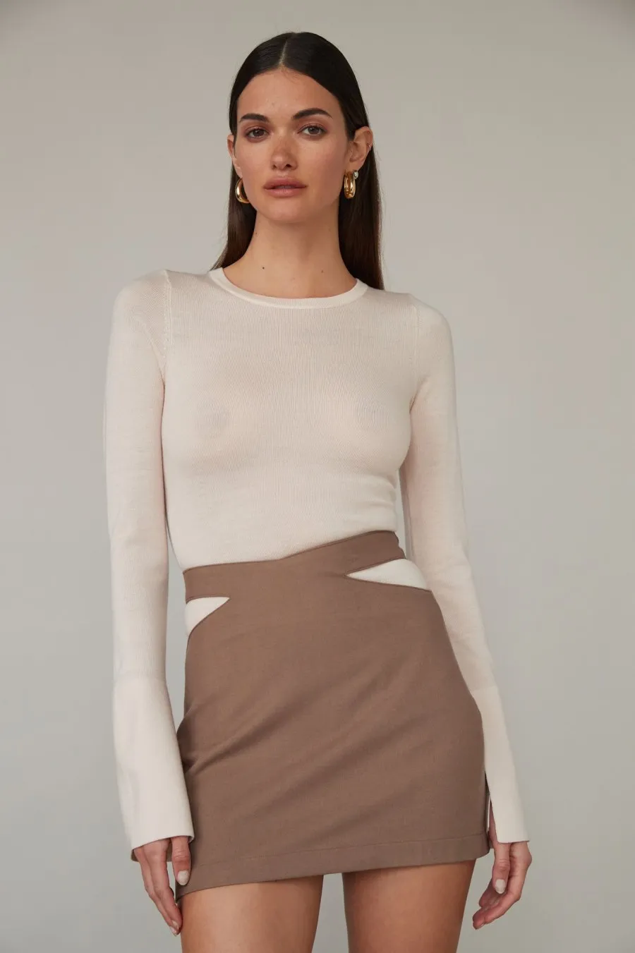 Women Atoir  | Tempo Skirt Mocha