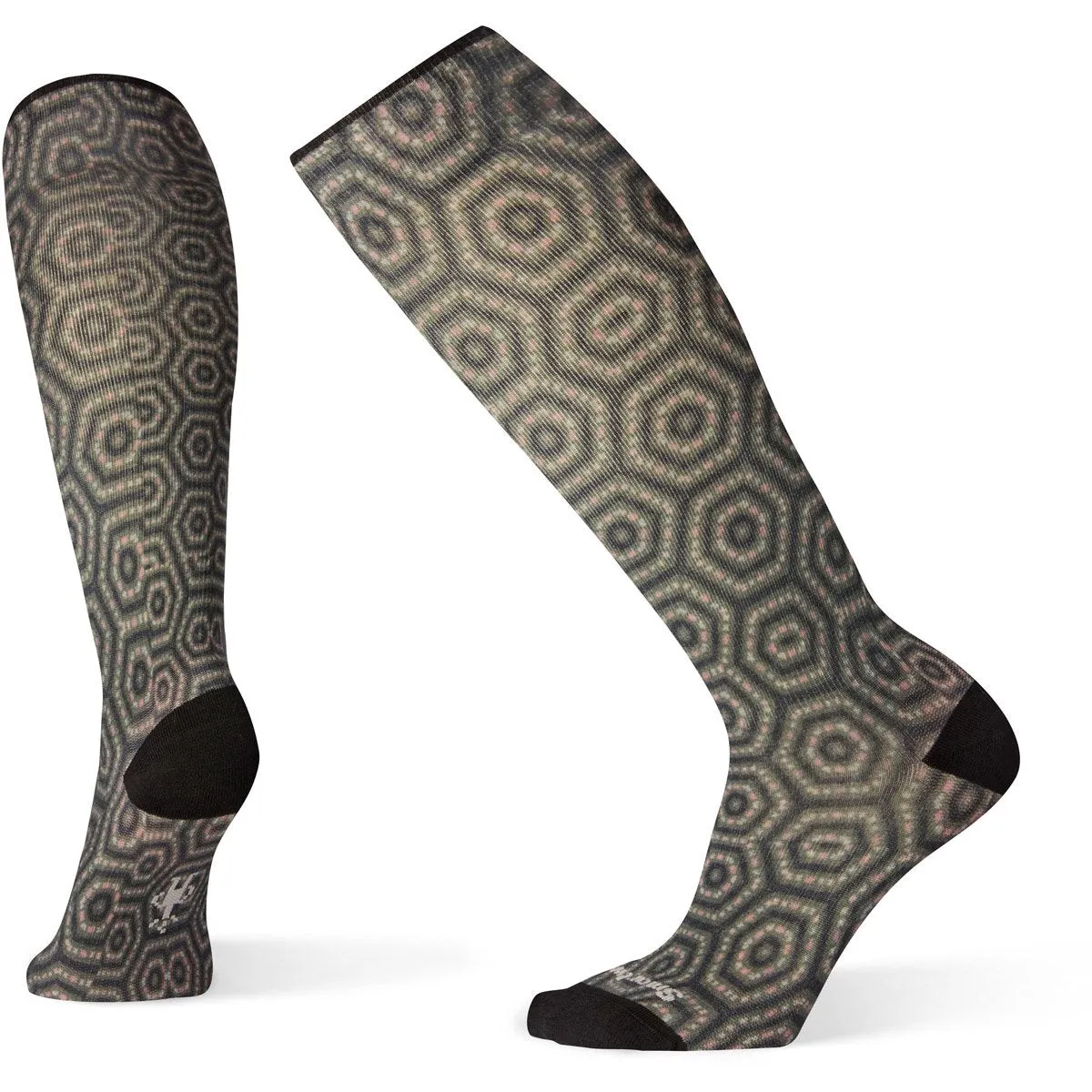 Women's Compression Hexa-Jet Print OTC Socks