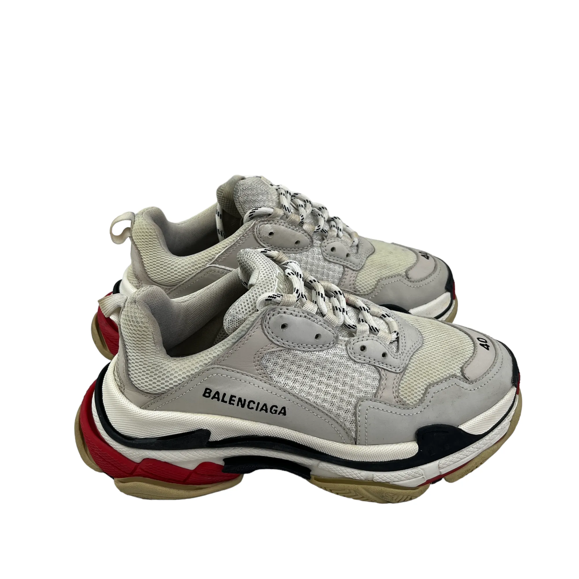 Women's Triple S Trainers White Size EU 40 / UK 7