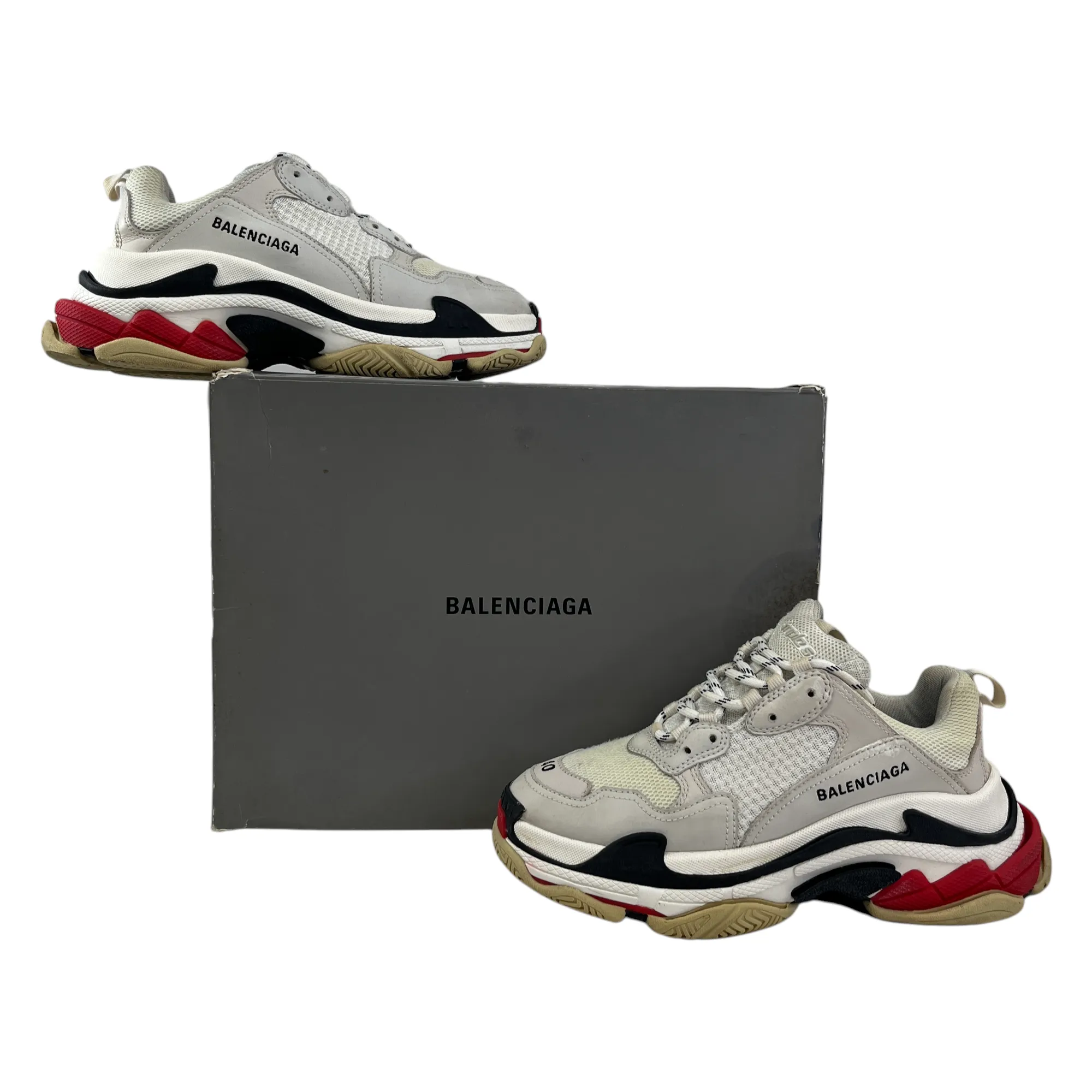 Women's Triple S Trainers White Size EU 40 / UK 7