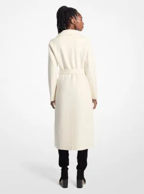 Wool Blend Trench Coat